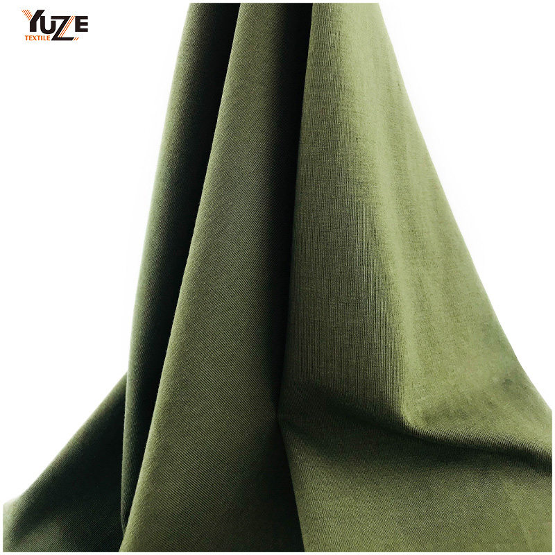 YZK-080029 40S CTN Span Jersey s enzýmom Wash Cool Touch