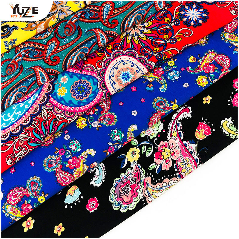 YZS16-319 Rayon OE spandex tlač