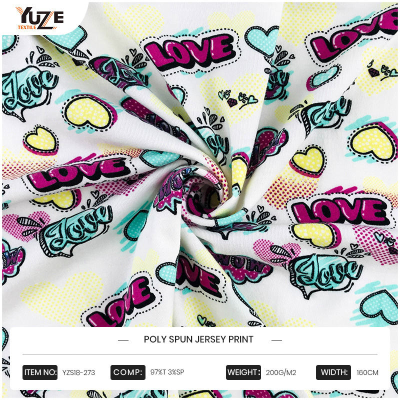 YZS18-273 Poly vytlačený dres