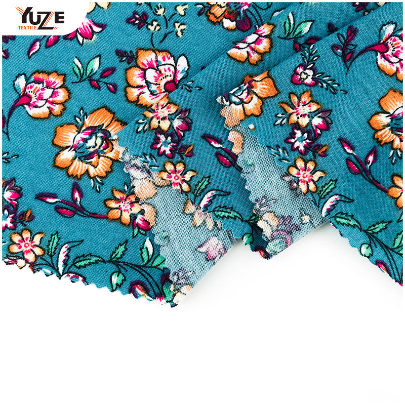 YZS18-290 Poly spona Spandex Print