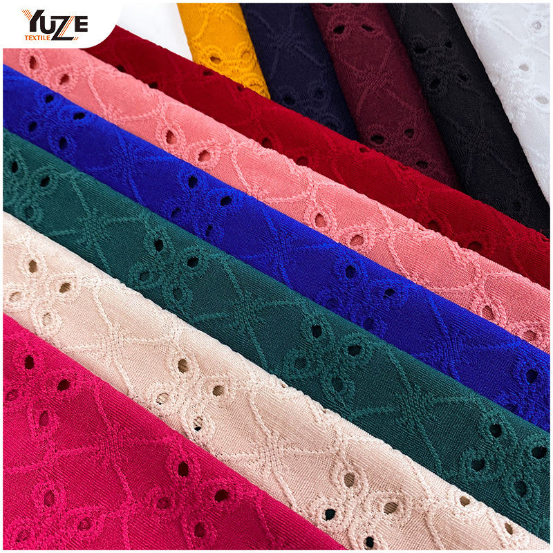 YZK-030030 DTY Spandex Jacq s otvormi