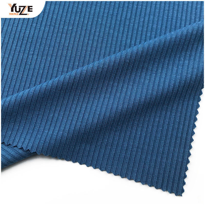 Yzk-010165 viskóza spandex rebrá pd