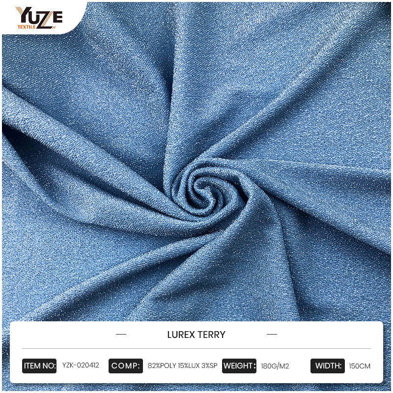 Yzk-020412 Lurex Terry