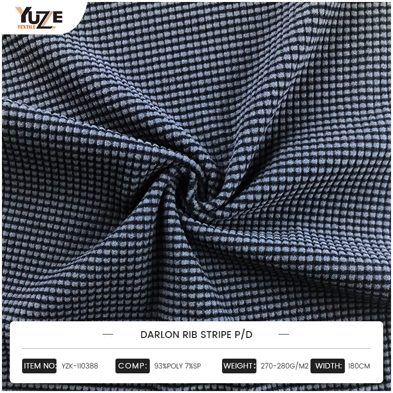 Yzk-110388 Darlon Rib Stripe P/D