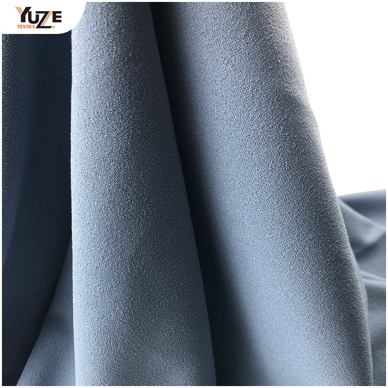 Yzk-040023 False Twist Moss Crepe