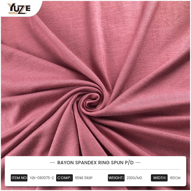 YZK-080075-2 RAYON Spandex RING RING P/D