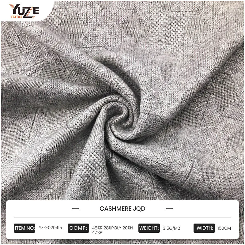 YZK-020415 Cashmere JQD: Synergia viacerých materiálov prináša bezkonkurenčné pohodlie
